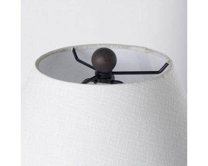 Mercana Marvin Ceramic Table Lamp - Black