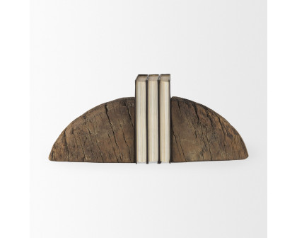 Mercana - Incana Handmade Reclaimed Wooden Bookends