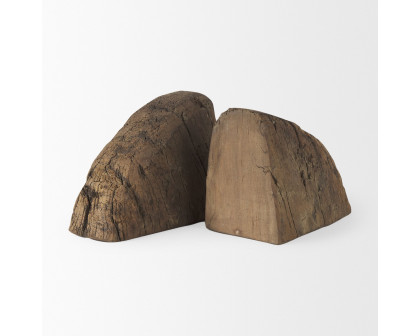 Mercana - Incana Handmade Reclaimed Wooden Bookends