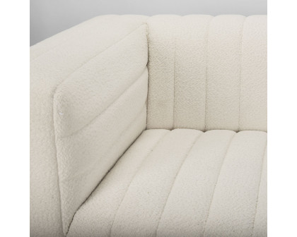 Mercana Ricciardo 86,6" 3 Seater Sofa - Cream, Boucle