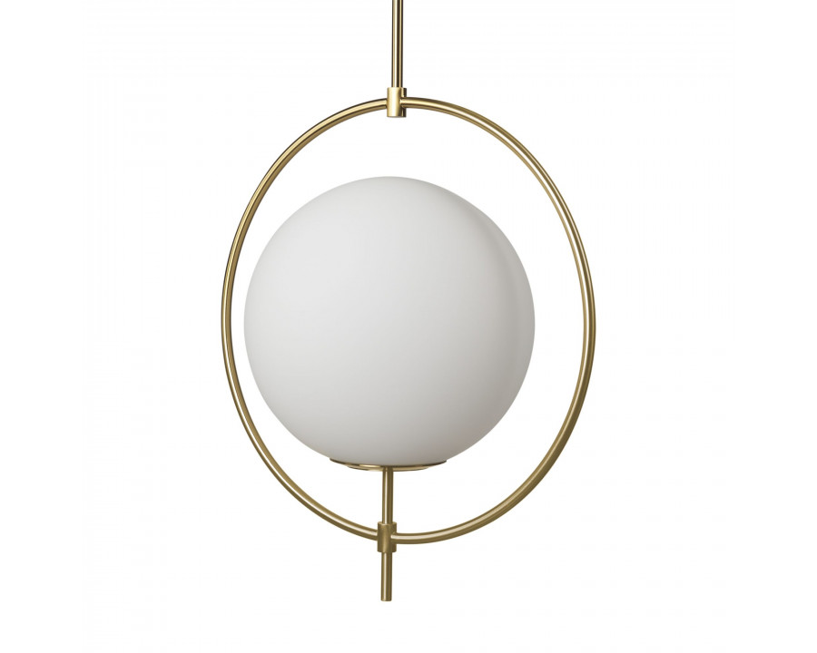 Mercana Farrah Pendant Light with Gold Metal - Gold