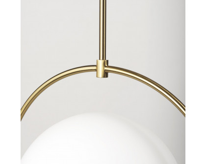 Mercana Farrah Pendant Light with Gold Metal - Gold