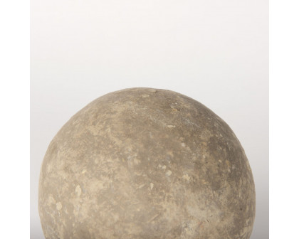 Mercana Sunita Paper Mache Orbs (Set of 3) - Gray