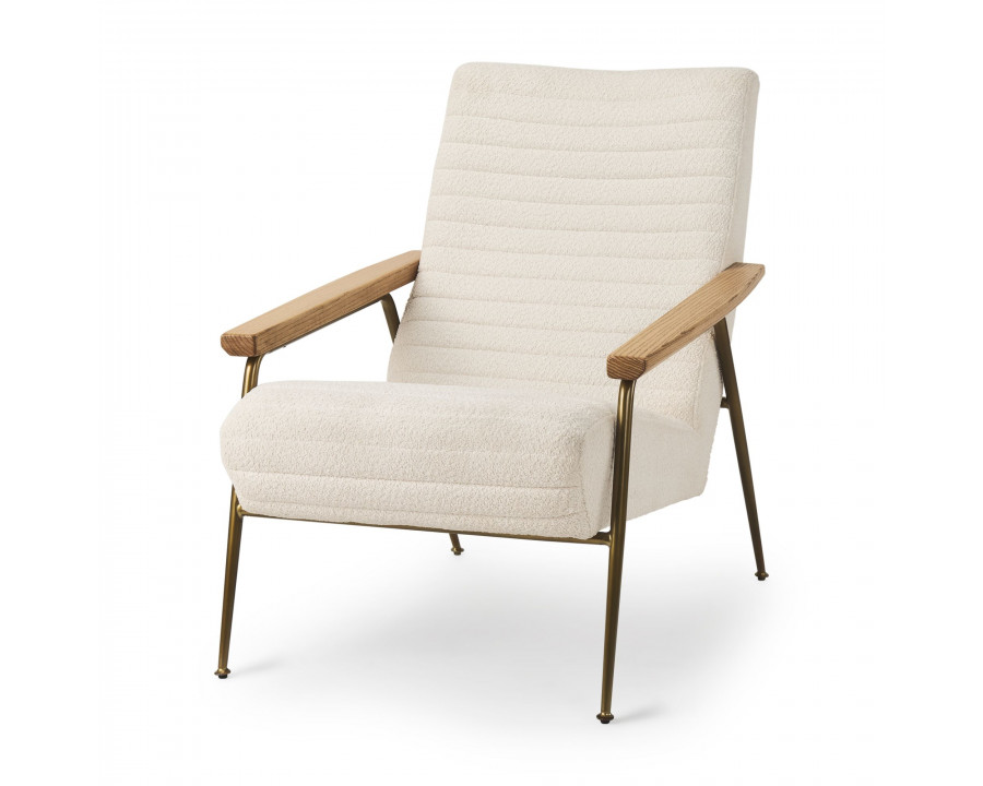 Mercana Grosjean Accent Chair - Cream