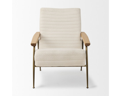 Mercana Grosjean Accent Chair - Cream