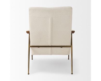 Mercana Grosjean Accent Chair - Cream