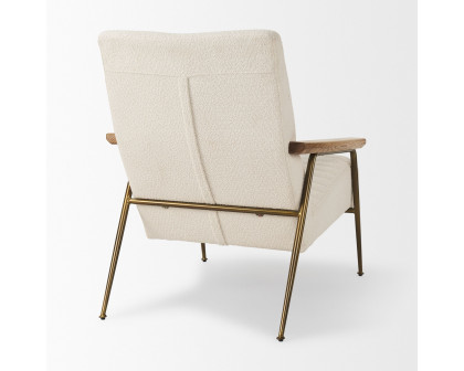 Mercana Grosjean Accent Chair - Cream