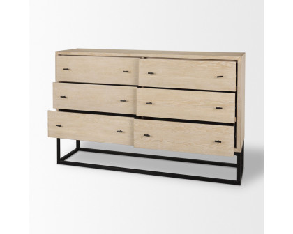 Mercana Ciara Sideboard - Beige, Fir Veneer