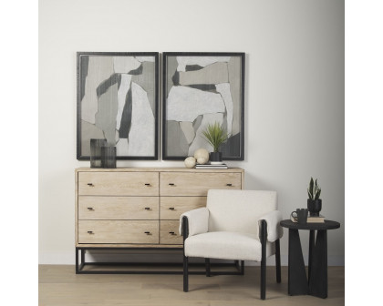 Mercana Ciara Sideboard - Beige, Fir Veneer