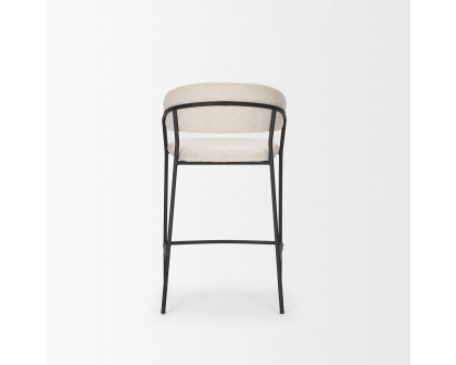 Mercana Carolyn 36" Counter Stool - Oatmeal