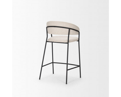 Mercana Carolyn 36" Counter Stool - Oatmeal