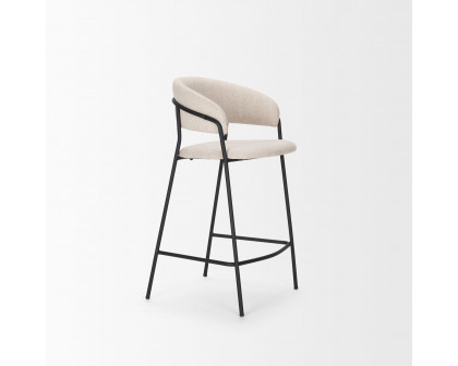 Mercana Carolyn 36" Counter Stool - Oatmeal