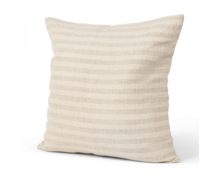 Mercana - Jace Stripe Linen-Cotton Decorative Pillow Cover