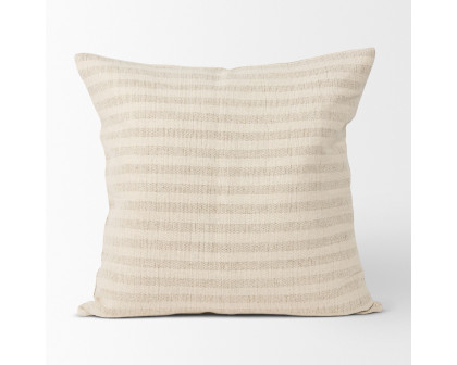 Mercana - Jace Stripe Linen-Cotton Decorative Pillow Cover