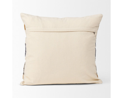 Mercana Kenzie Square Pillow Cover - Brown/Beige/Gray