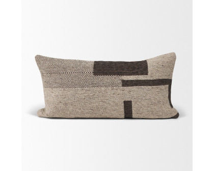 Mercana Kyle Lumbar Pillow Cover - Beige