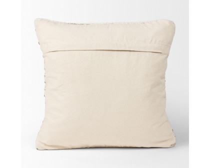 Mercana Kodi Square Pillow Cover - Cream/Beige