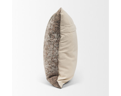 Mercana Khloe Square Pillow Cover - Taupe