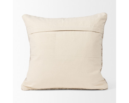 Mercana Khloe Square Pillow Cover - Cream/Beige