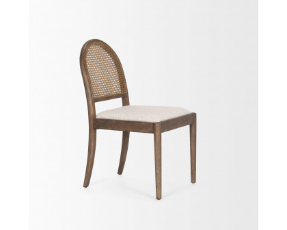 Mercana - Elle Dining Chair in Brown, Wood