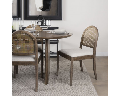 Mercana - Elle Dining Chair in Brown, Wood