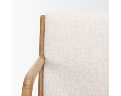 Mercana Cashel Accent Chair - Beige/Brown