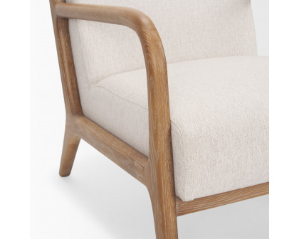 Mercana Cashel Accent Chair - Beige/Brown