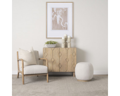 Mercana Cashel Accent Chair - Beige/Brown