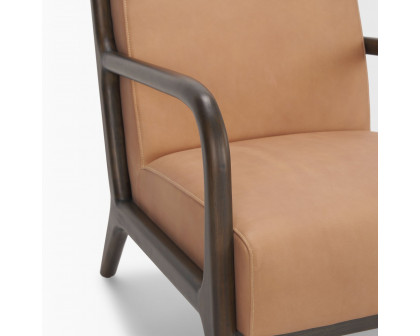 Mercana Cashel Accent Chair - Brown/Dark Brown