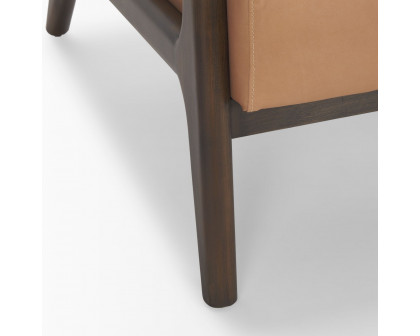 Mercana Cashel Accent Chair - Brown/Dark Brown