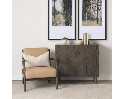 Mercana Cashel Accent Chair - Brown/Dark Brown