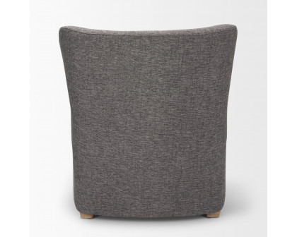 Mercana - Dunstan Accent Chair in Gray, Twill Fabric