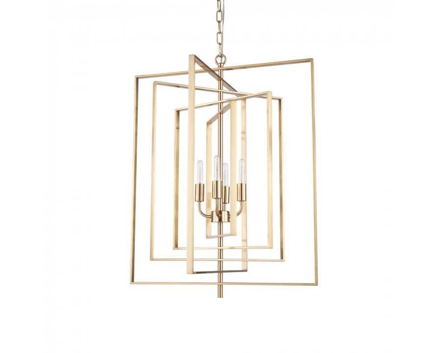 Mercana Colleen 4 Light Chandelier - Gold