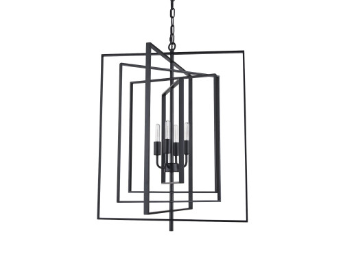 Mercana Colleen 4 Light Chandelier - Black