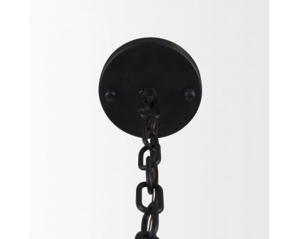 Mercana Colleen 4 Light Chandelier - Black