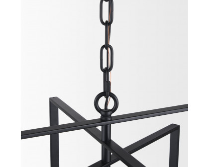 Mercana Colleen 4 Light Chandelier - Black