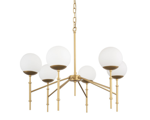 Mercana Edie 6 Light Chandelier - Gold