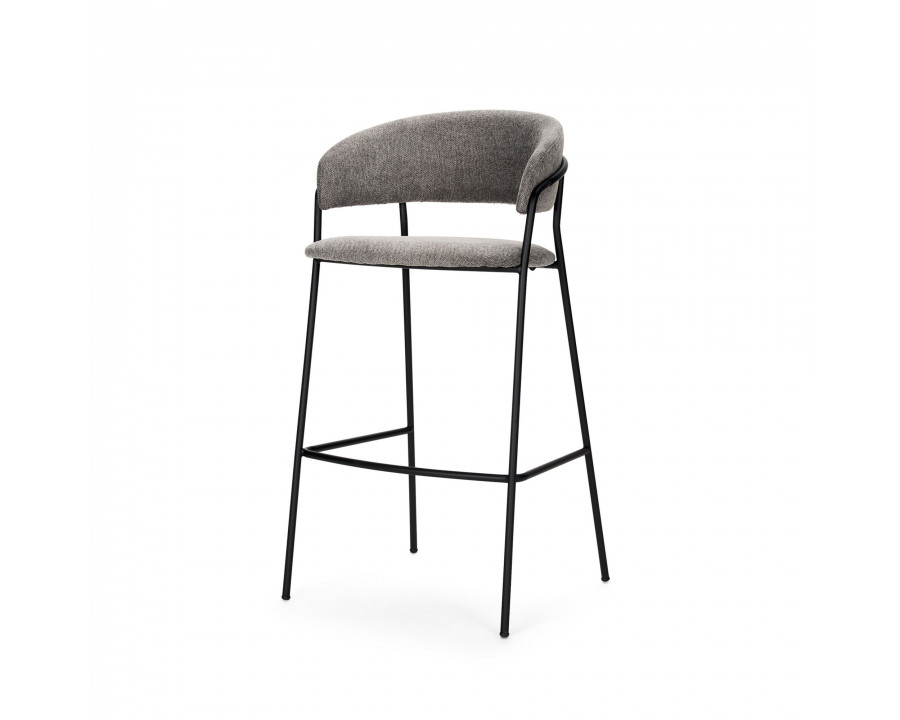 Mercana Carolyn 40" Counter Stool - Gray