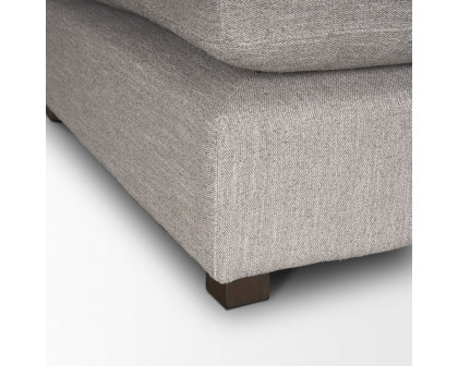 Mercana Halston Armless Sofa Elements - Light Gray, Performance Fabric