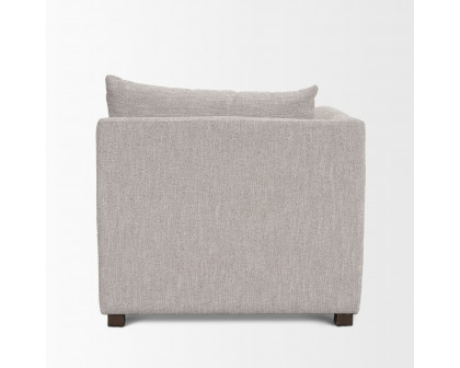 Mercana Halston Left Arm Sofa Elements - Light Gray, Performance Fabric