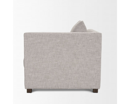 Mercana Halston Right Arm Sofa Elements - Light Gray, Performance Fabric