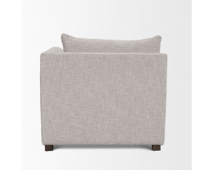 Mercana Halston Right Arm Sofa Elements - Light Gray, Performance Fabric