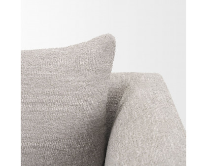 Mercana Halston Right Arm Sofa Elements - Light Gray, Performance Fabric