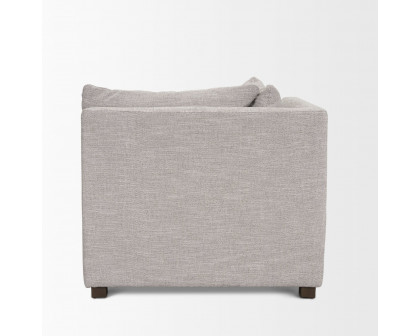 Mercana Halston Corner Sofa Elements - Light Gray, Performance Fabric