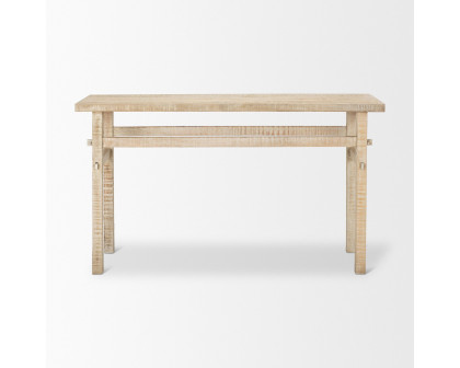 Mercana Rosie Small Console Table - Blonde, Wood