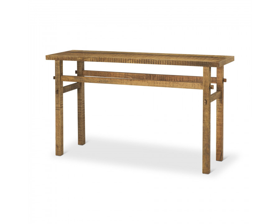 Mercana Rosie Small Console Table - Brown, Wood