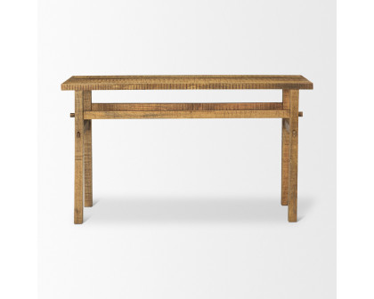 Mercana Rosie Small Console Table - Brown, Wood