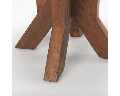 Mercana - Heidi Reclaimed Brown Wooden End Table