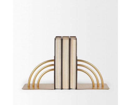 Mercana - Hope Gold Metal Bookends