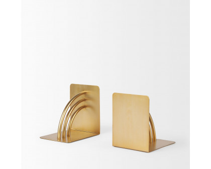 Mercana - Hope Gold Metal Bookends